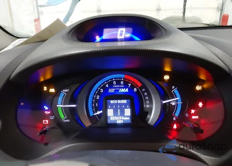 2010 Honda Insight Ex z USA, uszkodzony, nr VIN JHMZE2H76AS022403